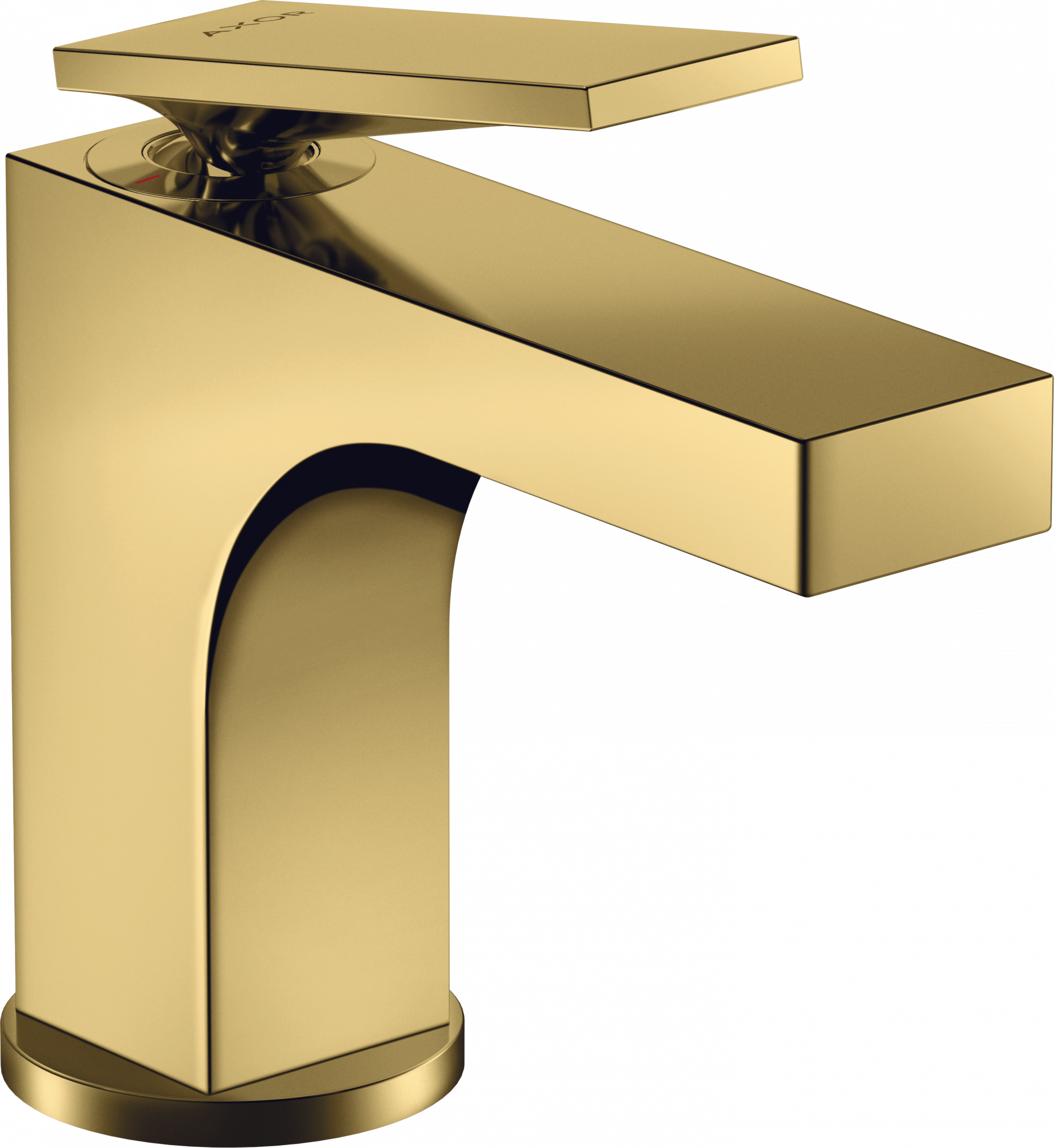 39022990 Смеситель для раковины 90, однорычажный, с рычажной ручкой, для умывальников со сливным гарнитуром AXOR CITTERIO