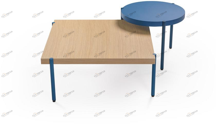 Artifort Квадратный деревянный журнальный столик Palladio sun-id-1346026