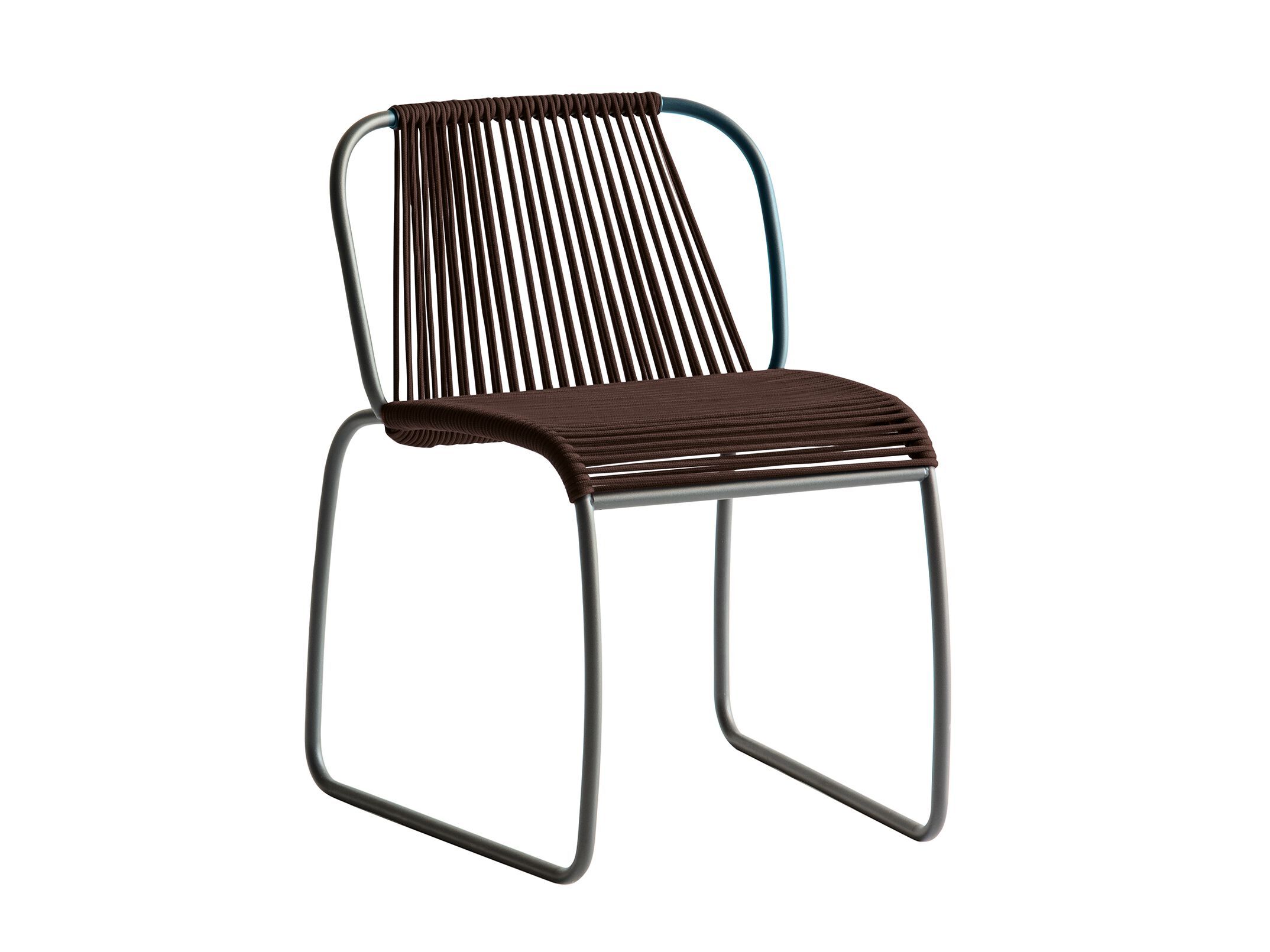 Штабелируемый садовый стул из морской веревки Potocco Tibes ARCH-00151316