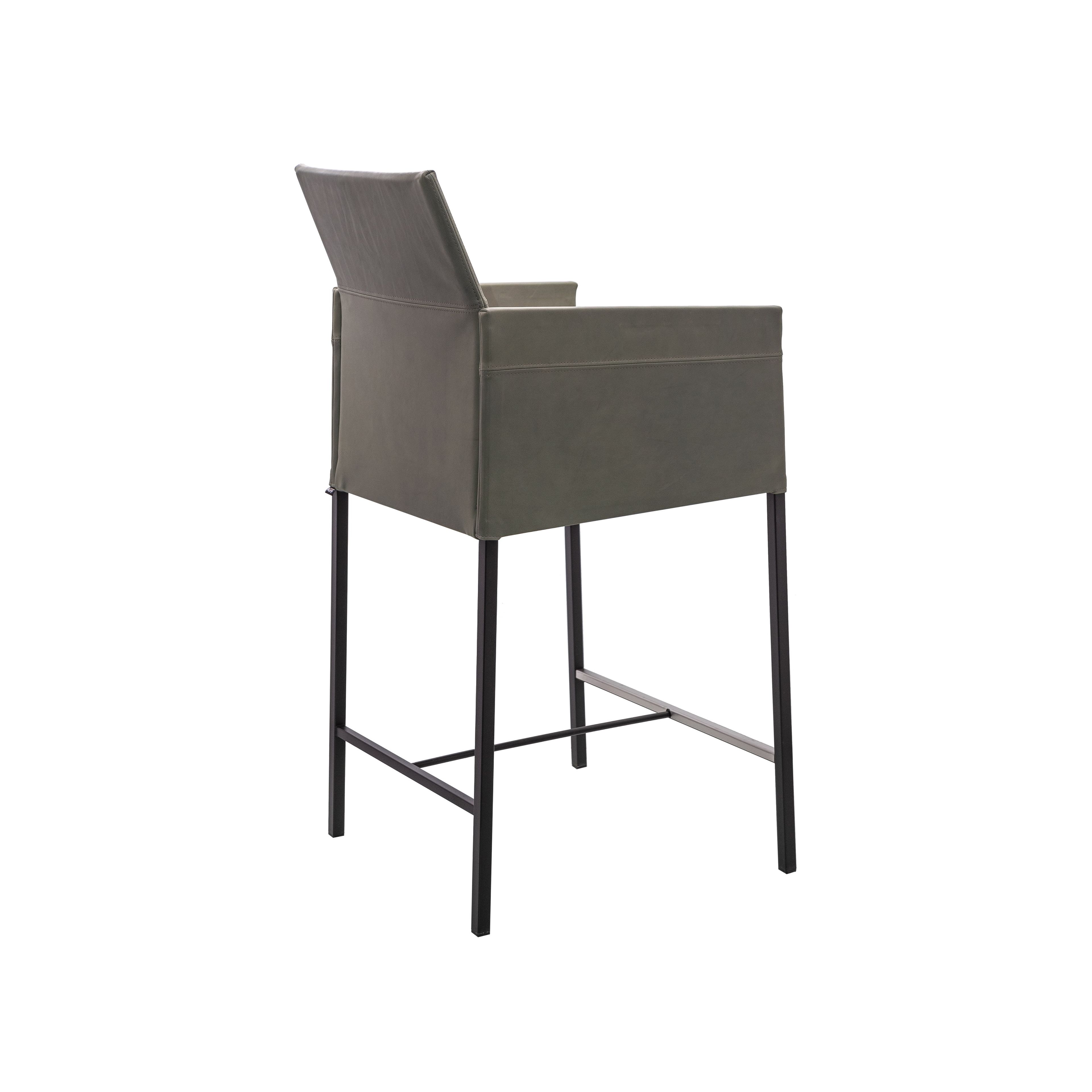 Барный стул с подставкой для ног со спинкой KFF Техас ARCH-00066223 - Вид №5