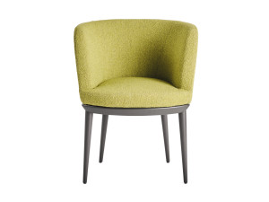 Тканевое кресло с подлокотниками