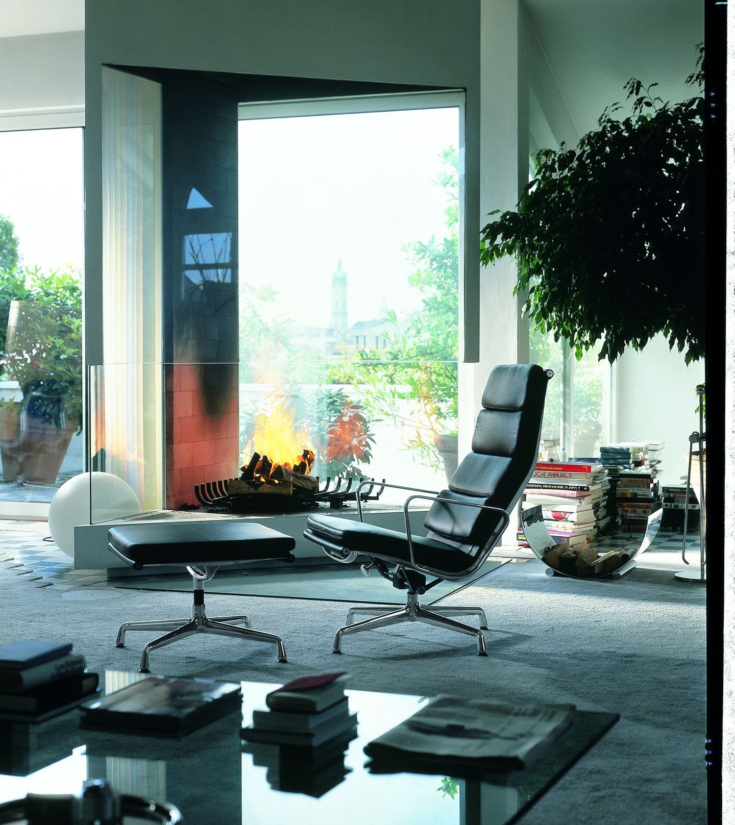 Кожаный стул VITRA Eames Soft Pad Group ARCH-00133066 - Вид №6