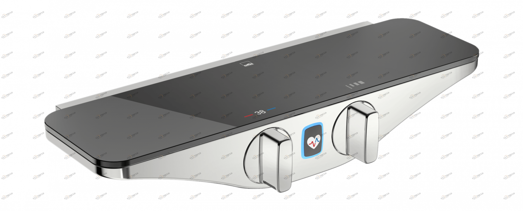 Oras 7562U-15 Смеситель для душа, 6 V 7562U-15 Esteta Wellfit Хром/Серый 