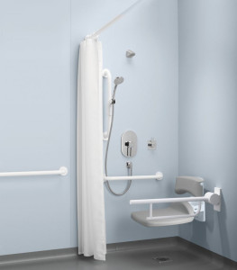 S6457AC Поручень опорный прямой 80 см Ideal Standard CONTOUR