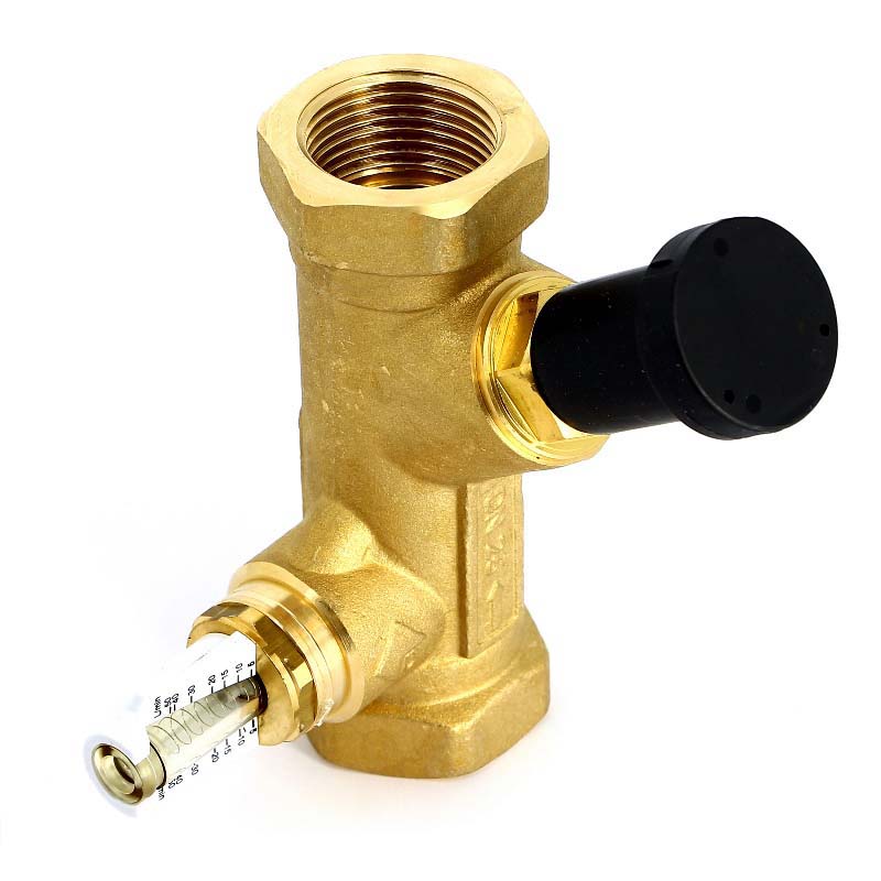 Вентиль WATTS балансировочный 1" ВР WattFlow с расходомером и "Memostop" SRV-IG. 5-50 л/мин 10010156 - Вид №2