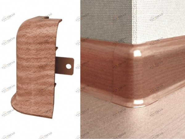 Угол наружный с текстурой 186 Дуб марокканский (2 шт) RICO LEO 2541317