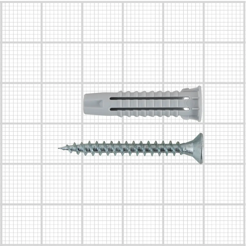 Дюбель-шуруп Standers 6x30 мм нейлон цвет серый 50 шт STLM-2083828 - Вид №4