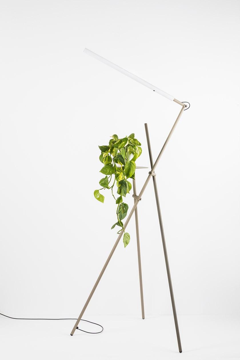 Estiluz Регулируемый светодиодный металлический торшер Asana P-3768 - Вид №3