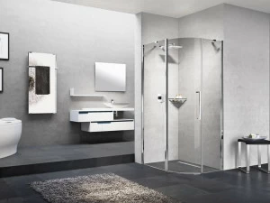 NOVELLINI Душевая кабина полукруглая с распашной дверцей Young