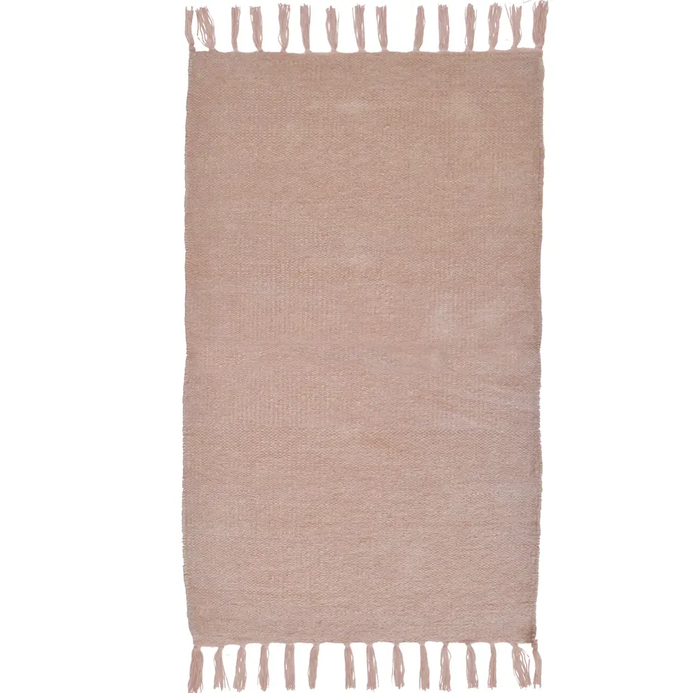 Коврик декоративный хлопок Inspire Manoa 50x80 см цвет розовый 82481286 STLM-2082253  - Вид №1