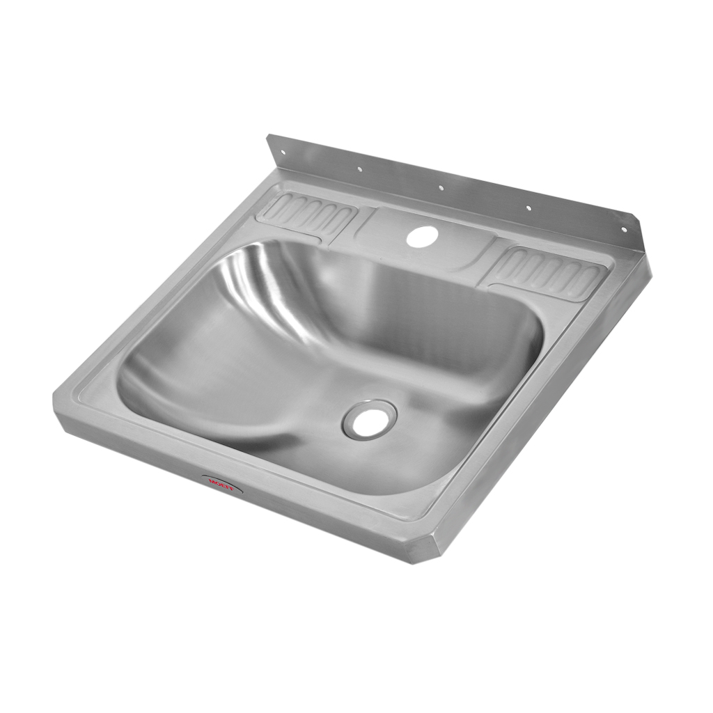 MF-114 Раковина подвесная Public Steel  - Вид №1