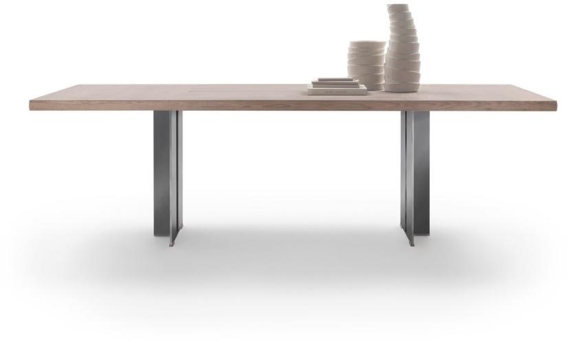 Flexform Прямоугольный стол с деревянной столешницей sun-id-1466333 - Вид №1