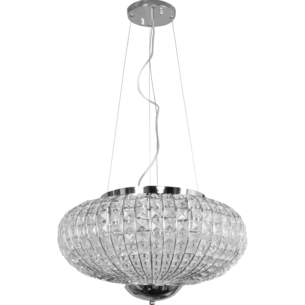 Подвесной светильник Ursula 6хЕ14х40 Вт цвет хром 81962738 STLM-2091933 Toplight 
