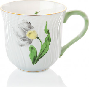 1047810 Herend Кружка Herend 330мл "Китти" (черная) Фарфор