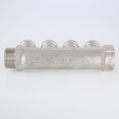 VTc.550.N.0603 Коллектор с внутренней резьбой Valtec 1", 3 х 1/2"  - Вид №4