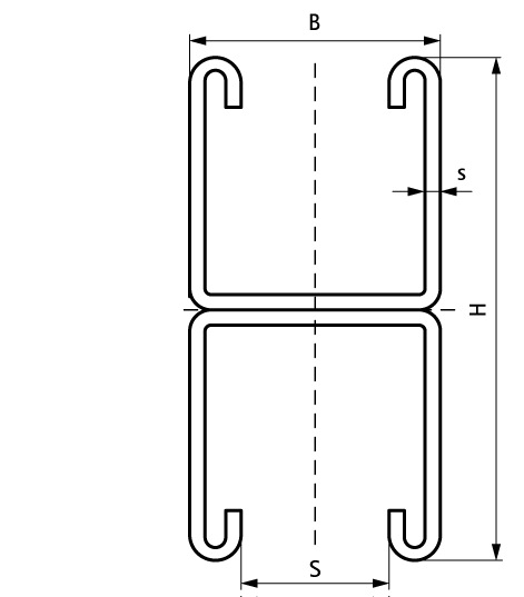 6507646 BIS RapidStrut Профиль из Нерж.стали (Двойной) подвешивание и поддержка walraven  - Вид №1