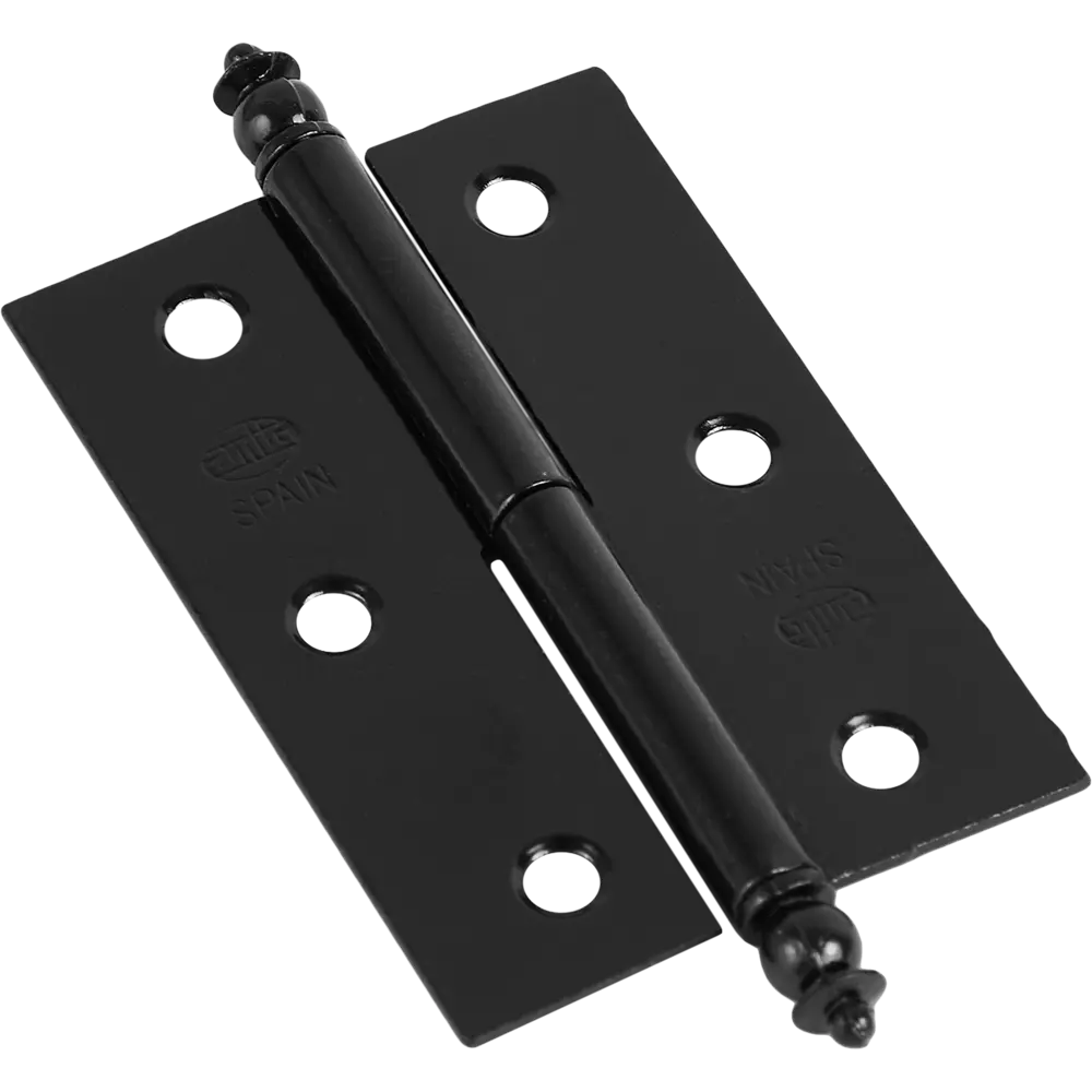 Петля мебельная карточная съёмная левая Amig 541 60x40 мм сталь цвет чёрный STLM-2063842