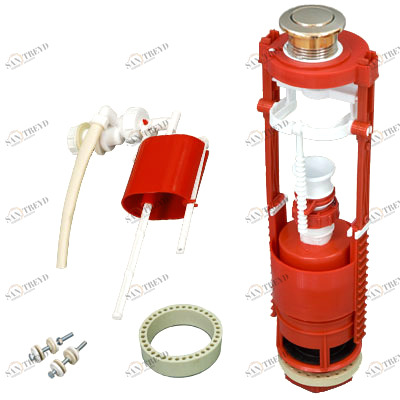 Арматура РБМ метал. кноп. 2-х уровн. универ. с бок.подв. АС-11.1М  АС-11.1М 14320