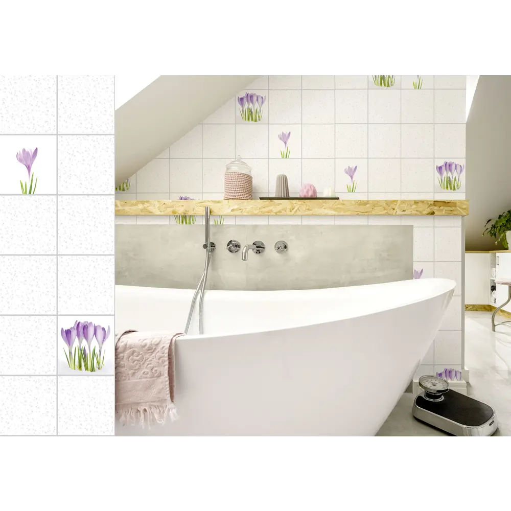 Панель ПВХ Амелия 5 мм 2700х250 мм 3.5 м² 81948123 STLM-2072543 FINEBER  - Вид №3