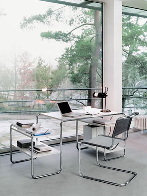 Thonet Консольное кожаное кресло с подлокотниками S 33 sun-id-1488170 - Вид №4