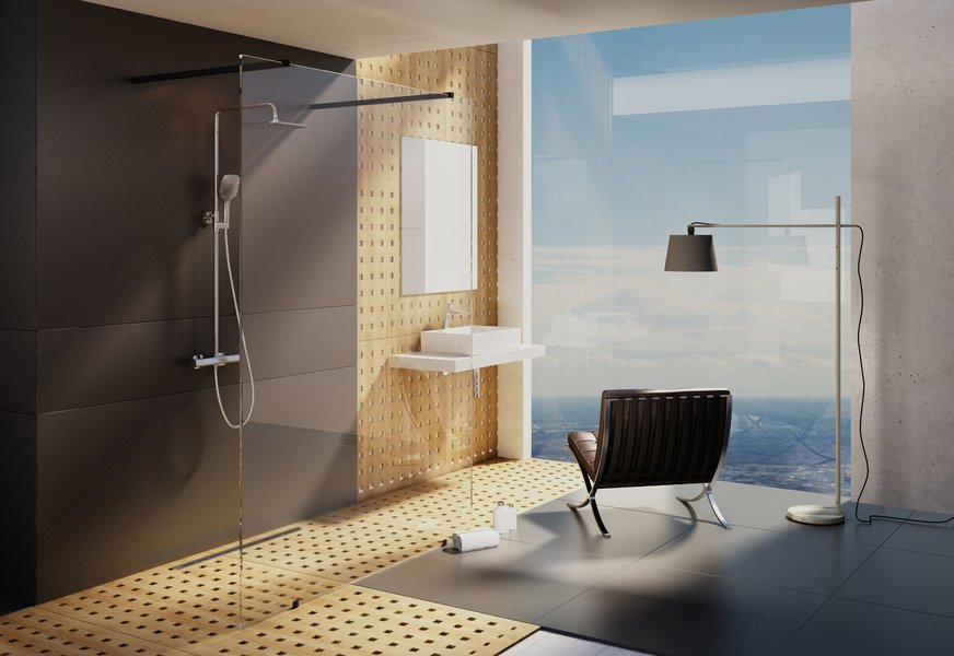 Walk In Free-160 v.200 bright alu+Transparent Ravak GW9FS0C00Z1 - Вид №3