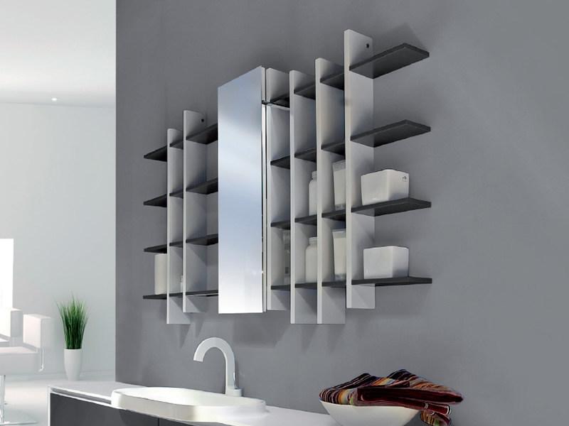 LASA IDEA Настенная тумба под умывальник с ящиками Metropolis sun-id-1500891 - Вид №2