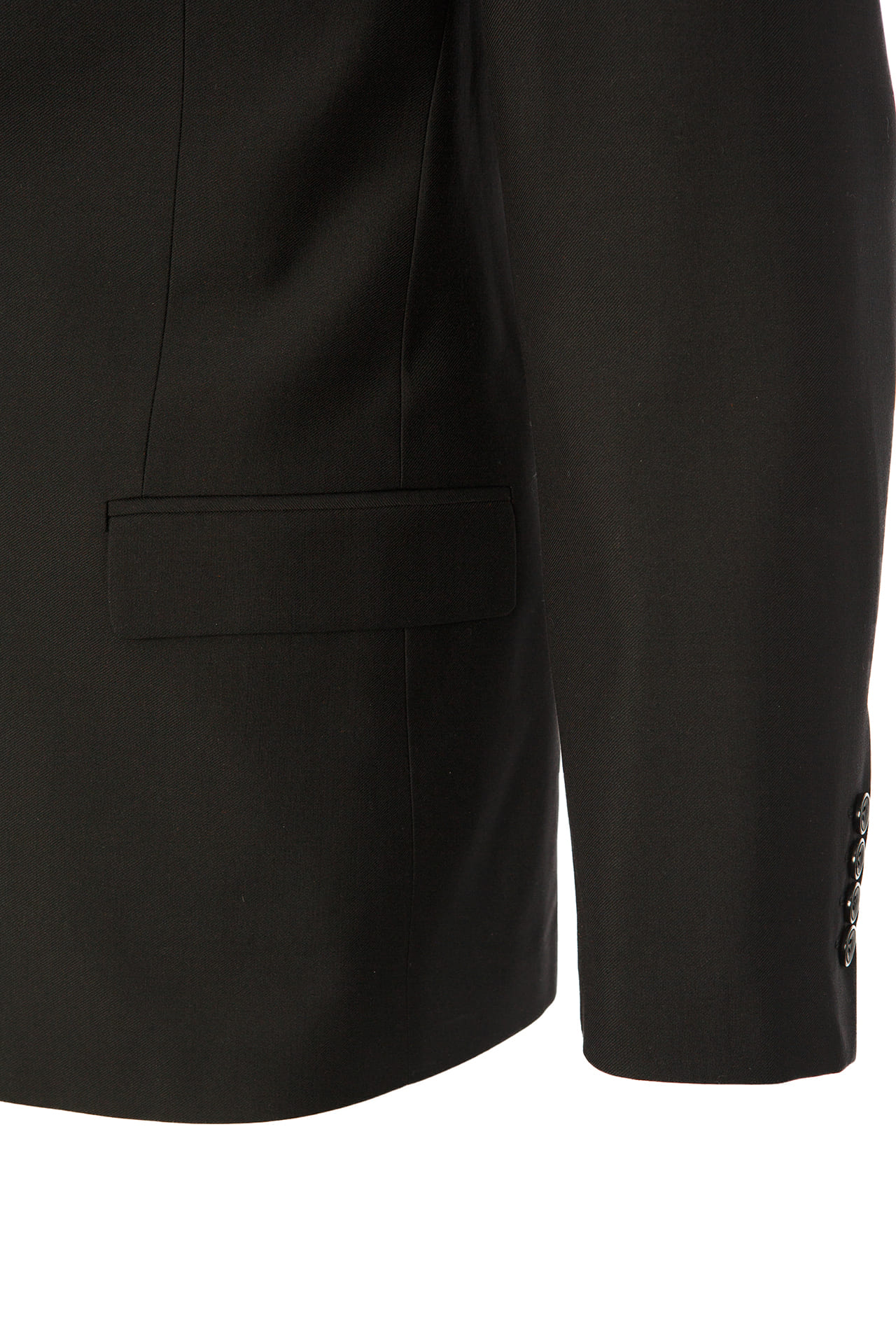 69713 Пиджак мужской slim fit  black El-Risto  Одежда для охранных структур  размер 50/170  - Вид №3