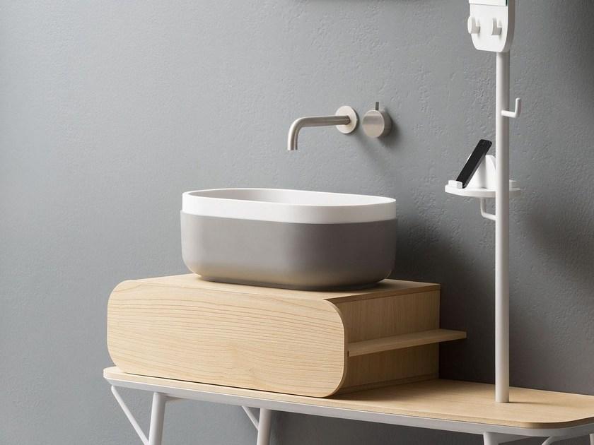 NOVELLO Тумба под умывальник с зеркалом Oblon sun-id-1435134 - Вид №6