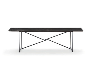 Прямоугольный мраморный стол