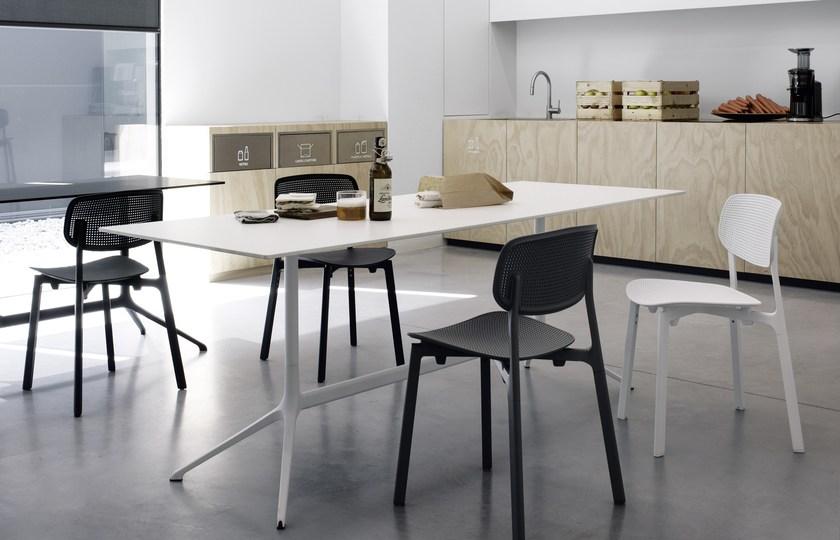 Kristalia Прямоугольный стол из литого под давлением алюминия с откидной крышкой Elephant sun-id-1455627 - Вид №10