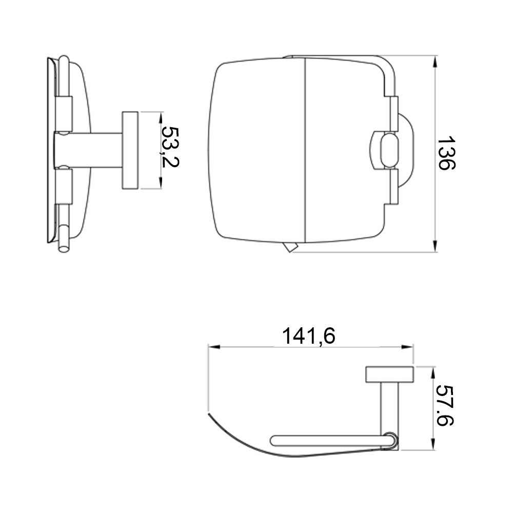 R50109 Бумагодержатель Raiber  - Вид №2