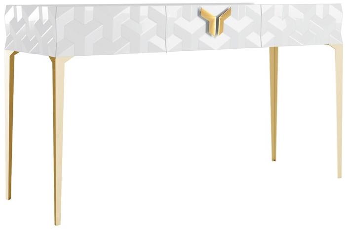 Jetclass Лакированная прямоугольная консоль с ящиками Triny Jtn230, jtn230a  - Вид №1