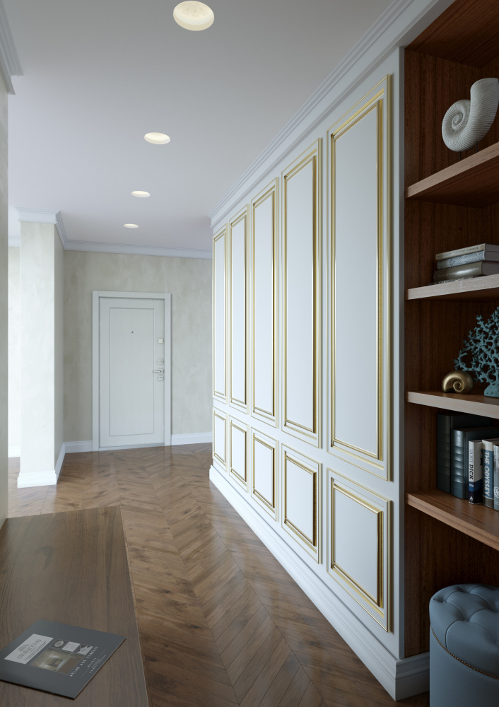 SN 432C Встраиваемый купольный гипсовый светильник Stellanova ATLAS 160 CLASSIC  - Вид №2