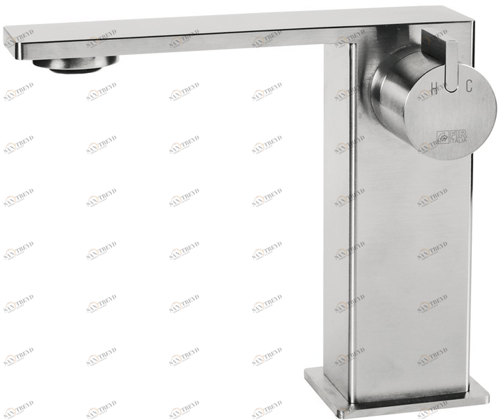 Fir Italia Смеситель для раковины на столешнице из нержавеющей стали Lifesteel 59 5911200