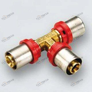 Тройник  16х16х16 пресс TIEMME 1650002