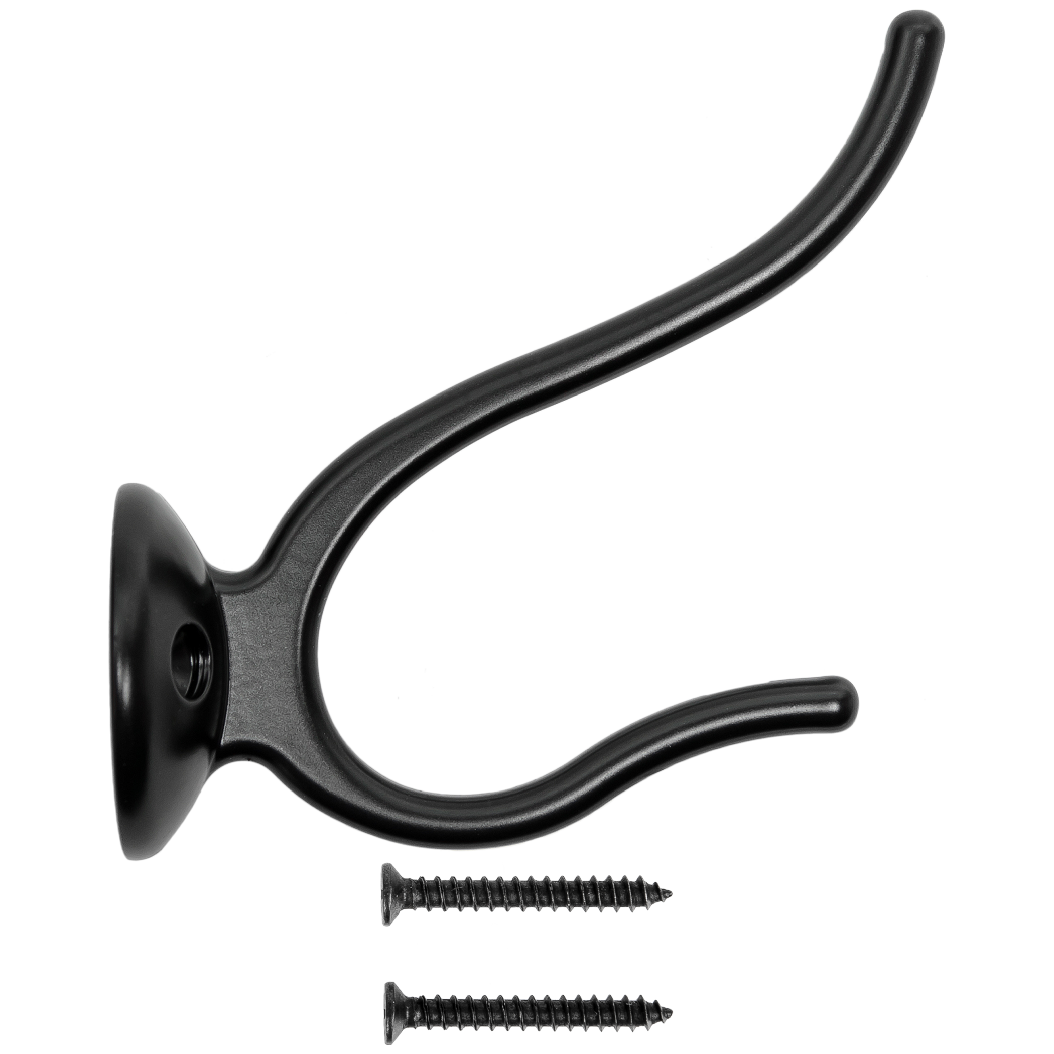 84573206 Крючок-вешалка KR0190, 90x70 мм, цвет чёрный STLM-0052009 KERRON  - Вид №4