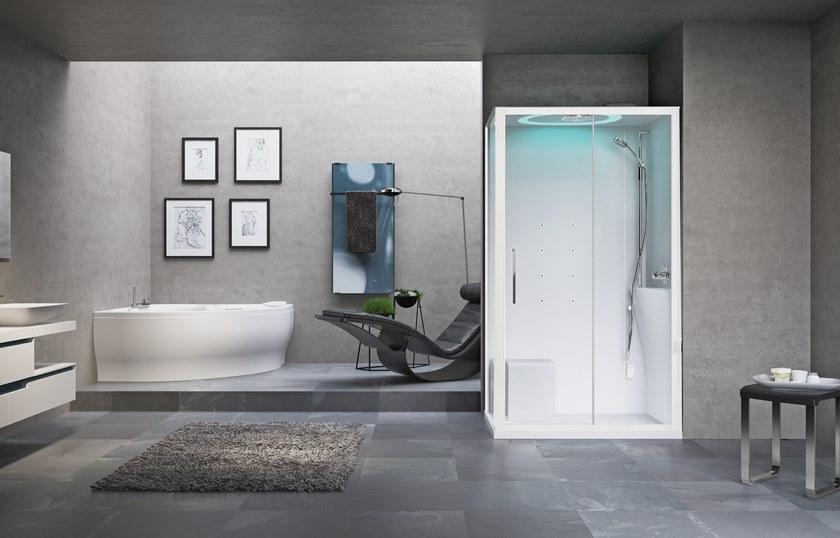 NOVELLINI Многофункциональная угловая душевая кабина Eon sun-id-1377896 - Вид №1