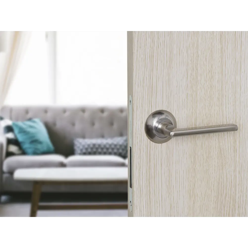 Фабрика Замков A 101 SN - Дверные ручки на розетке с гальваническим покрытием 18809650 STLM-0012920 - Вид №6