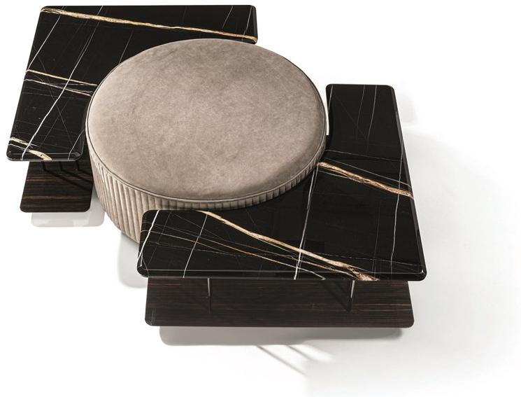 Longhi Модульный журнальный столик из мрамора Loveluxe 2020 – sartoria collection Y 903 - Вид №2