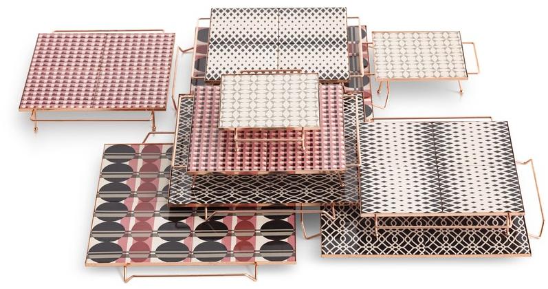 GAN Квадратный поднос из алюминия Mix&match sun-id-1393684 - Вид №33