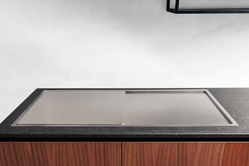 Xera by Arex Линейная кухня из стали и дерева sun-id-1496959 - Вид №7