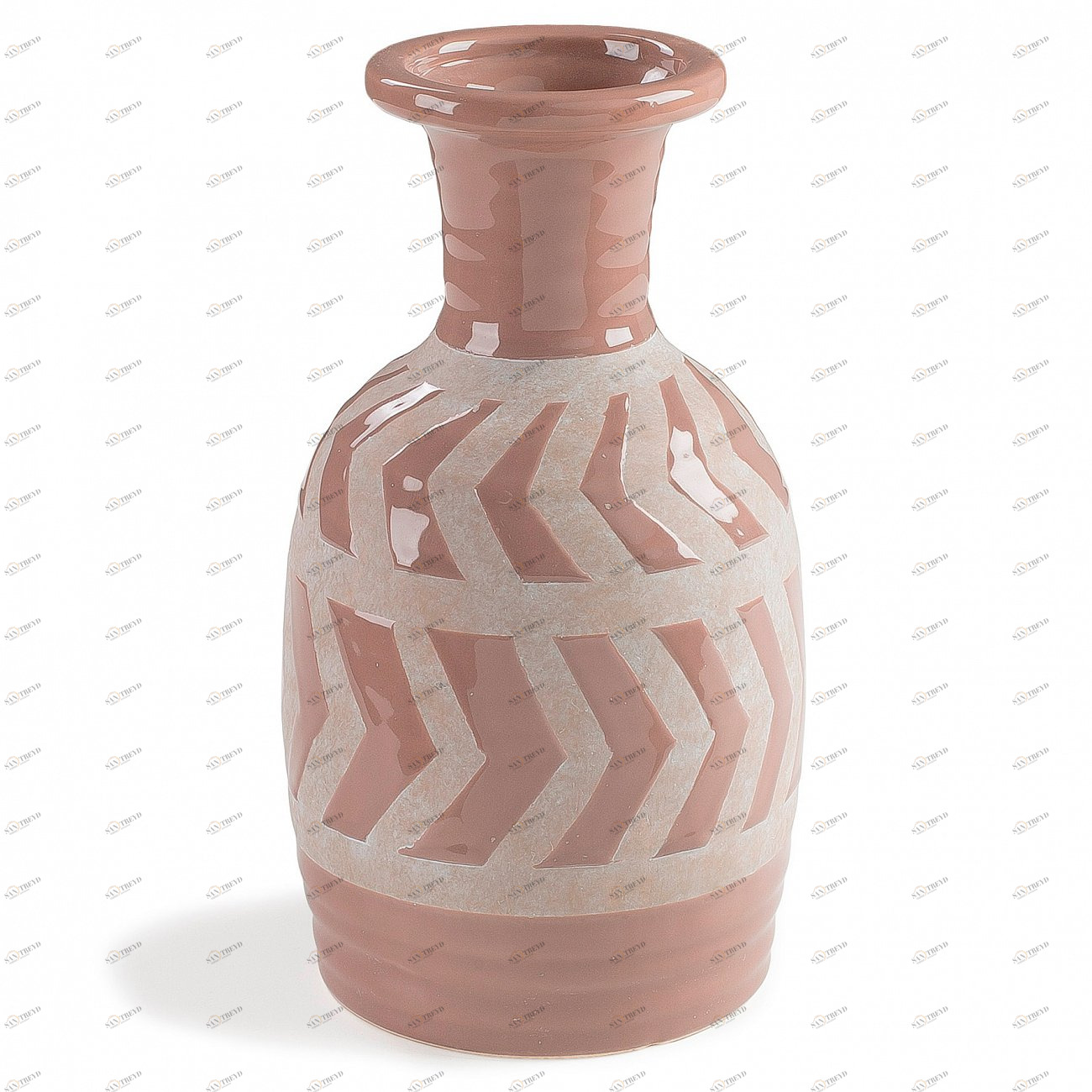 Ваза керамическая розовая Arco от La Forma LA FORMA - 343133 Розовый 