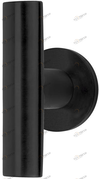 Formani Ручка на розовой ПВХ атласной черной Inc sun-id-1379649