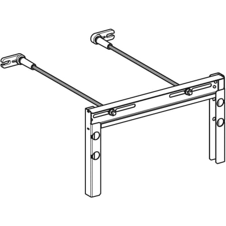 GEBERIT 111.824.00.1 Анкер Geberit Duofix для крепления к стене, со свободной точкой крепления  - Вид №1