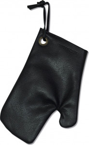 10622462 Dutchdeluxes Варежка-прихватка Dutchdeluxes, натуральная кожа, черный Кожа натуральная