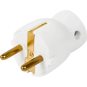 Вилка с заземлением Legrand Элиум 230 В цвет белый 13296656 STLM-2181558