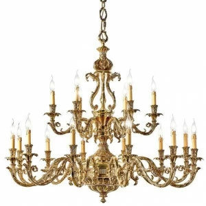 Possoni Illuminazione Французская золотая люстра Caesar 798/12+6