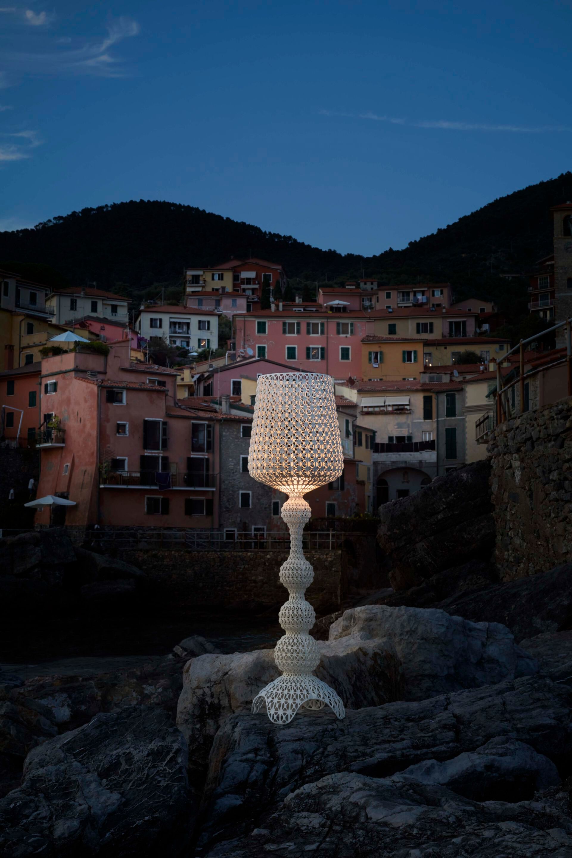 Светодиодный напольный светильник из инженерного пластика с диммером Kartell Кабуки ARCH-00027879 - Вид №29