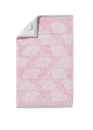 SPIKE_BLUSH_30 Полотенце 30/50 хлопок махра жаккард одна сторона велюр, 550 г/м2 Blanc des Vosges Santreyd 