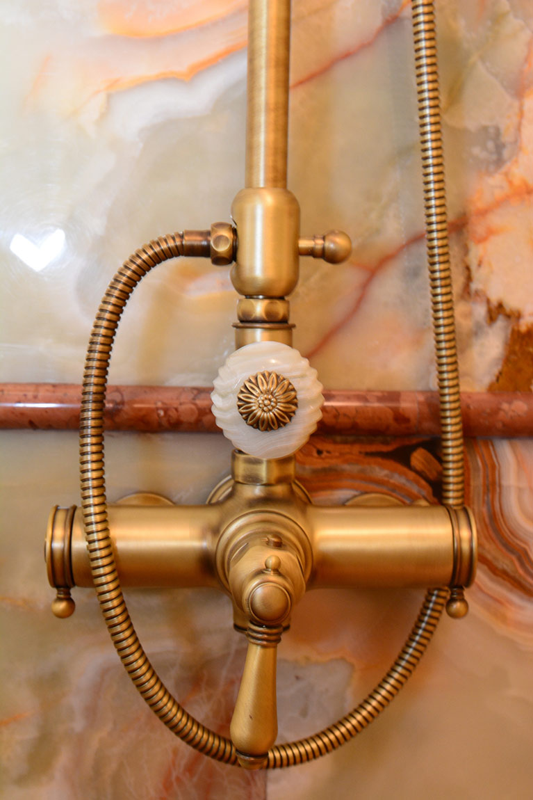 2112 ** 09O Встроенный запорный кран 1/2 ” Nicolazzi Series Onice  - Вид №7